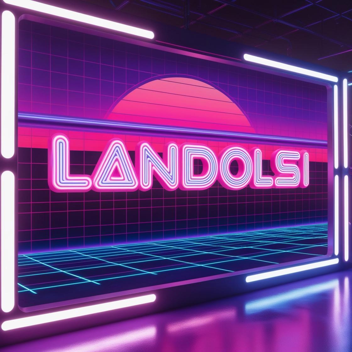 LANDOLSI portrait photo - Tunisian Synthwave Artist and Producer